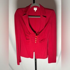 Armani Collezioni Red Garment